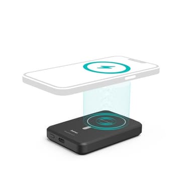 Hama Powerbank MagPower 5 Trådlös 5000mAh