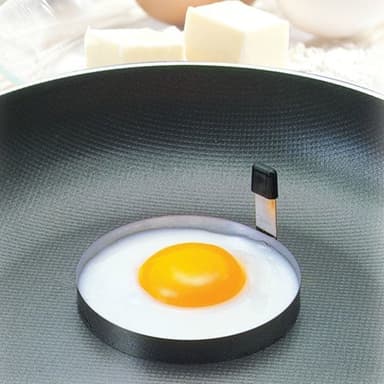 Äggform/Plättform, Rund