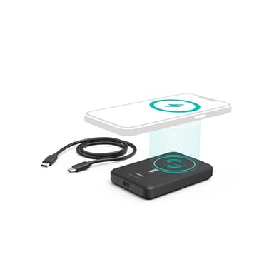 Hama Powerbank MagPower 5 Trådlös 5000mAh