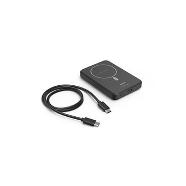 Hama Powerbank MagPower 5 Trådlös 5000mAh