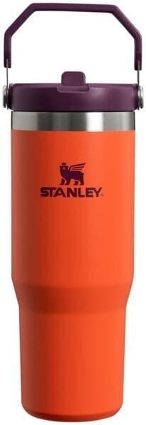 Stanley IceFlow drickglas med flipat sugrör, orange, 890 ml
