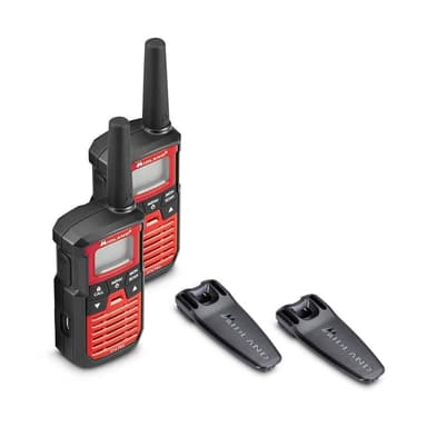 MIDLAND Walkie Talkie XT10 Pro Svart/Röd