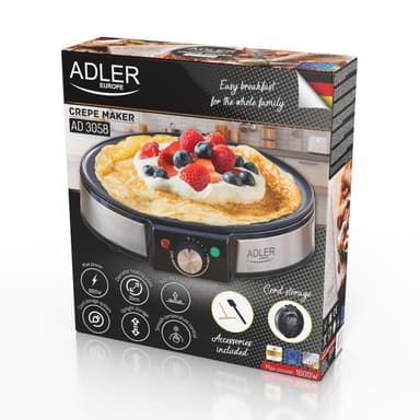 Adler AD 3058 Crepesjärn