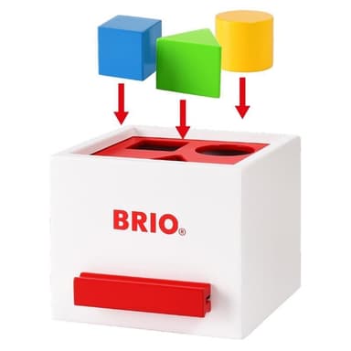 BRIO 30250 Plocklåda Vit