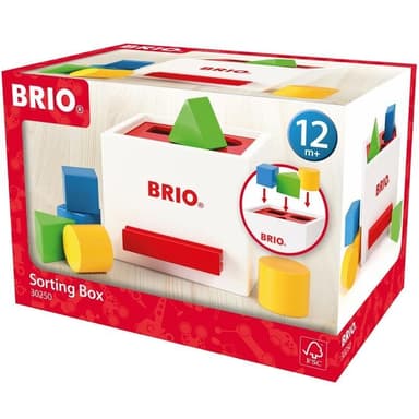 BRIO 30250 Plocklåda Vit