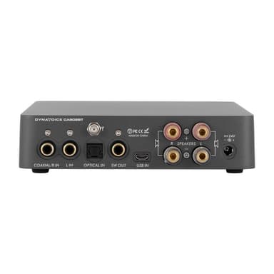 Dynavoice CA802BT förstärkare med Bluetooth och subwoofer-utgång
