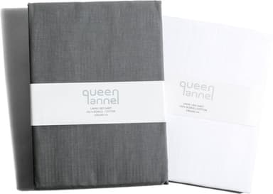 Queen Anne Lakan Grå 150x260cm