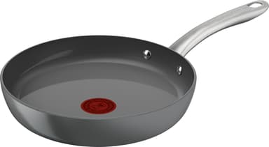 Tefal (RE)NEW+ -stekpanna, 20 cm, keramiskt beläggning, grå.
