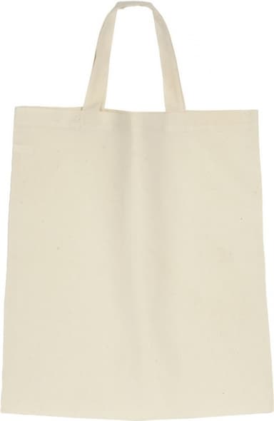 Nightingale Tygkasse 150g Korta Handtag Natur