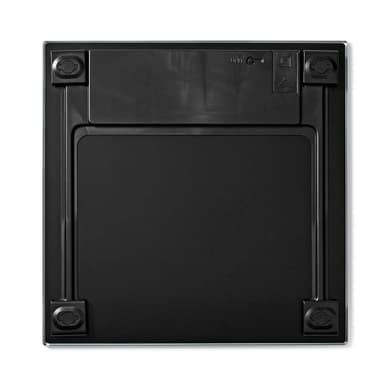 Nedis Personvåg | Digital | Svart | Härdat Glas | Maximal vägningskapacitet: 150 kg