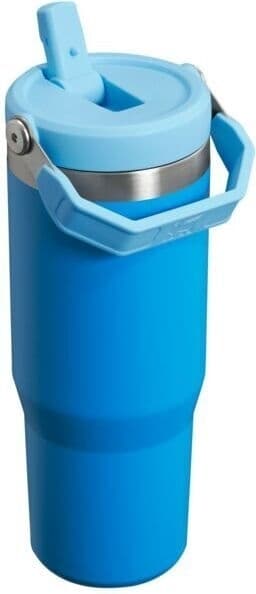 Stanley The IceFlow Flip Straw Tumbler termosflaska, blå, 890 ml