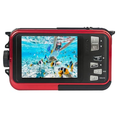 Agfa Digitalkamera WP8000 CMOS WP 24MP Röd Full HD