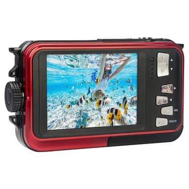 Agfa Digitalkamera WP8000 CMOS WP 24MP Röd Full HD