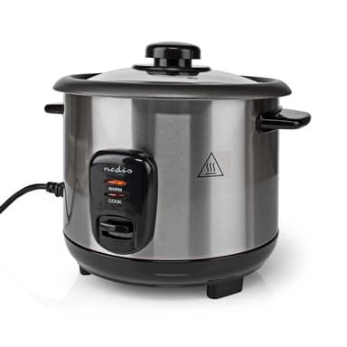 Nedis Riskokare | 1 l | 400 W | Non-stick beläggning | Avlägsningsbar skål | Automatisk avstängning