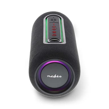 Nedis Bluetooth® Högtalare | Maximal batteritid: 4 timmar | Handhållen design | 30 W | Stereo | Inbygd mikrofon | X5 | Synkroniseringsbar | Svart