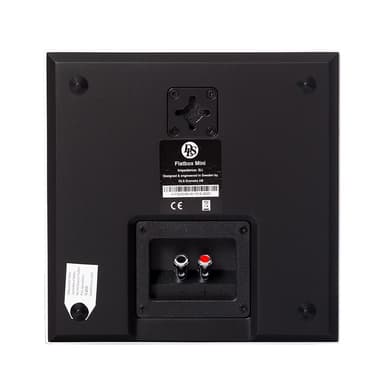 DLS Flatbox Mini on-wall högtalare i mattvitt, styck