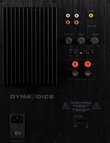 Dynavoice Challenger CSB-V15 aktiv subwoofer, svart