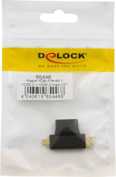 Delock Adapter HDMI-A female (65446)