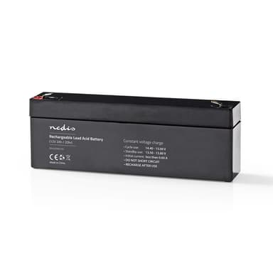 Nedis Uppladdningsbart blybatteri | Bly-syra | Uppladdningsbara | 12 V | 2000 mAh