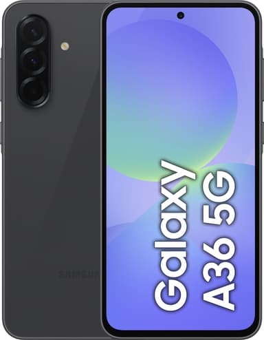 Samsung Galaxy A36 5G smartphone 6/128GB (svart)