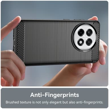 SKALO OnePlus 13R Armor Carbon Skal - Svart