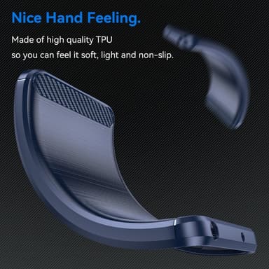 SKALO Samsung S25 Ultra Armor Carbon Skal - Blå