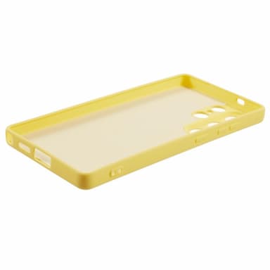 SKALO Samsung S25 Ultra Ultratunn TPU Skal - Gul