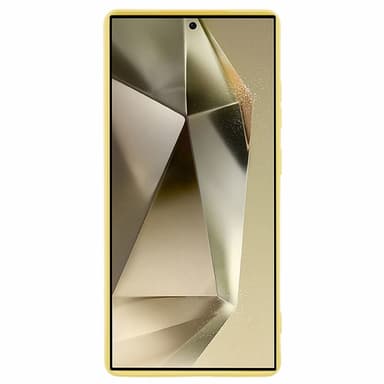 SKALO Samsung S25 Ultra Ultratunn TPU Skal - Gul