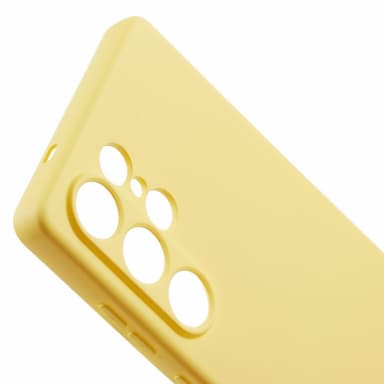 SKALO Samsung S25 Ultra Ultratunn TPU Skal - Gul