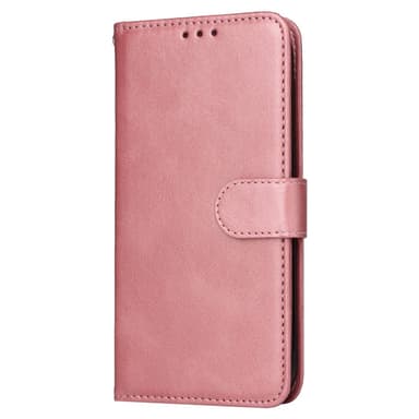 SKALO OnePlus 13R PU-läder Plånboksfodral - Rosa
