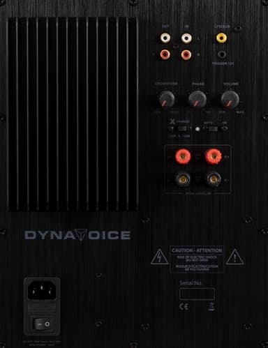 Dynavoice Challenger CSB-V12 aktiv subwoofer, svart