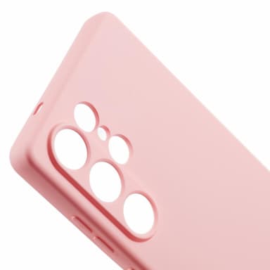 SKALO Samsung S25 Ultra Ultratunn TPU Skal - Rosa