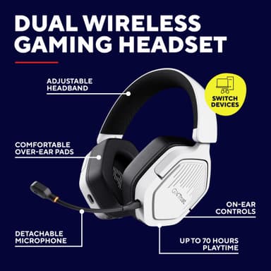 Trust GXT493W Carus trådlöst gamingheadset