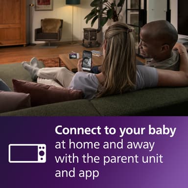 Philips Avent babymonitor SCD953/26 (vit)