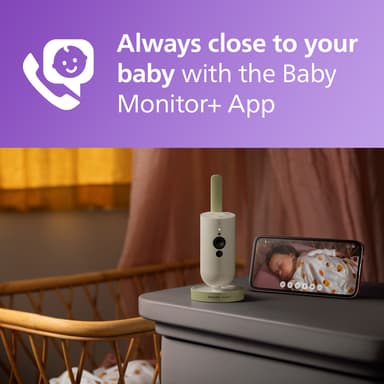 Philips Avent Babymonitor SCD643/26 (grön)
