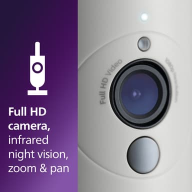 Philips Avent babymonitor SCD953/26 (vit)