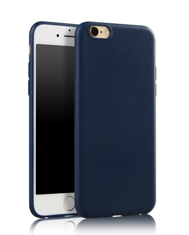 SKALO iPhone 7/8 Ultratunn TPU-Skal - Blå