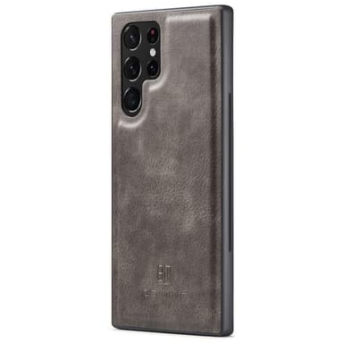 DG MING Samsung S22 Ultra 2-i-1 Magnet Plånboksfodral - Grå