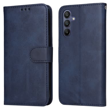 SKALO Samsung A16 PU-Läder Plånboksfodral - Blå