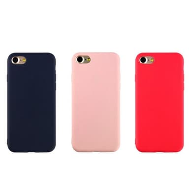 SKALO iPhone 7/8 Ultratunn TPU-Skal - Blå