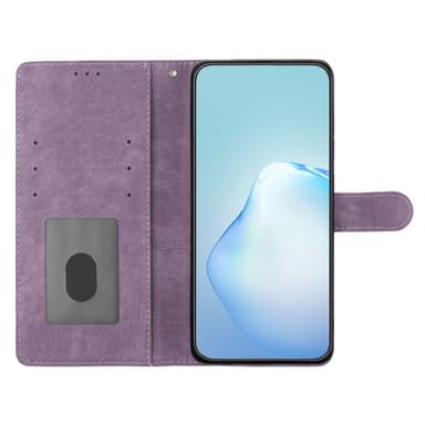 SKALO iPhone 15 Pro Max Plånboksfodral i PU-Läder - Lila