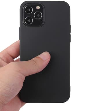 SKALO iPhone 15 Plus Ultratunn TPU-Skal - Svart
