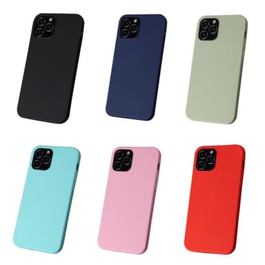 SKALO iPhone 15 Plus Ultratunn TPU-Skal - Svart