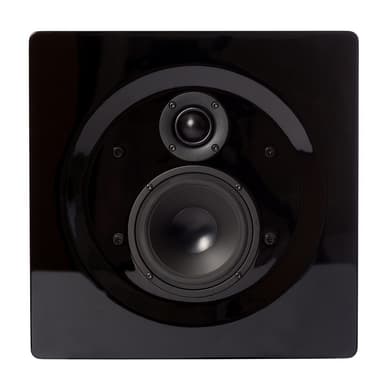 DLS Flatbox D-One vägghögtalare i svart, styck