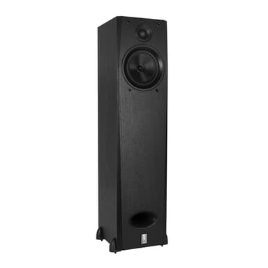 System One H16B golvhögtalare, svarta