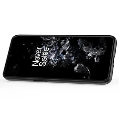 SKALO OnePlus 10T 5G Armor Hybrid Metallring skal - Svart