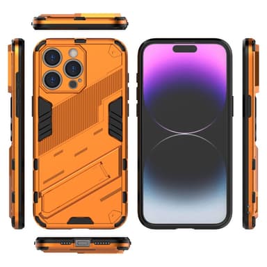 SKALO iPhone 15 Pro Max Armor Hybrid BIBERCAS Skal - Orange