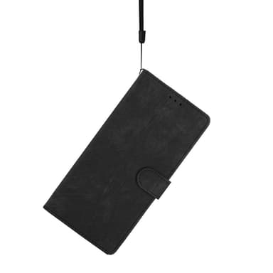 SKALO iPhone 15 Pro Max Plånboksfodral i PU-Läder - Svart