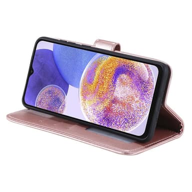 SKALO Samsung A23 5G Mandala Plånboksfodral - Roséguld