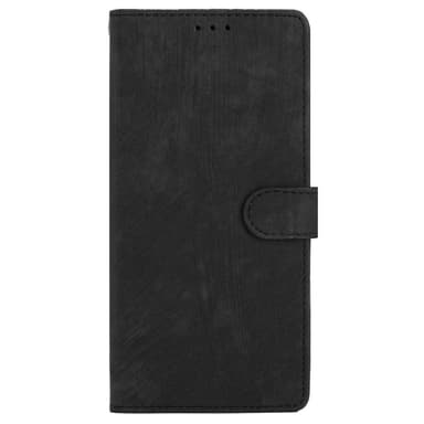 SKALO iPhone 15 Pro Max Plånboksfodral i PU-Läder - Svart